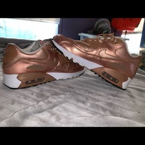Rose Gold Air Max 90’s